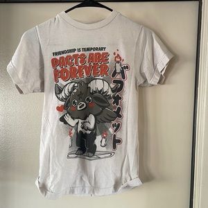 BLACK MATTER XS SHORT SLEEVE TEE DEMONIC